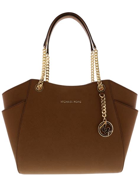 michael kors jet set item luggage lg chain shldr tote|Michael Kors jet tote.